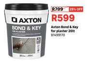 Axton Bond & Key for Plaster 20L
