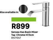 Sensea Hao Basin Mixer Tap Chrome H7.5cm 81471047