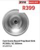 Cam Econo Round Prep Bowl Sink PC350L/SC 350mm 81499749