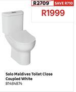Solo Maldives Toilet Close Coupled White 81484874