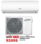 Unitherm Midwall Aircon 12000Btu Invert 81493756