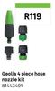 Geolia 4 Piece Hose Nozzle Kit 81443491