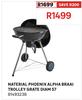 Naterial Phoenix Alpha Braai Trolley Grate Dia 57 81493238