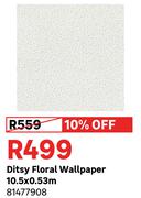 Ditsy Floral Wallpaper 10.5 X 0.53m 81477908