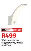 Wall Lamp Pir LED 1500Lm Cw Alu White 81490769