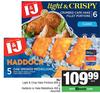 I&J Light & Crisp Hake Portions 600g Or Haddock Or Hake Medallions 450g-Each