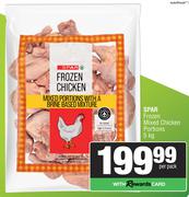 Spar Frozen Mixed Chicken Portions-5Kg