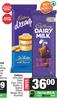 Cadbury Chocolate Slabs Assorted-For 2 x 80g