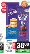 Cadbury Chocolate Slabs Assorted-For 2 x 80g