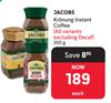 Jacobs Kronung Instant Coffee-200g