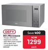 Defy 30L Microwave 389398
