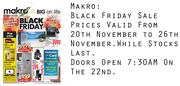 Makro Black Friday Catalogue