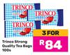 Trinco Strong Quality Tea Bags-For 3 x 100's Pack