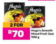 Hugo's Smooth Mixed Fruit Jam-For 2 x 900g