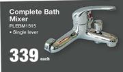 Complete Bath Mixer Plebm1515-Each