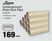 Marley Underground Plain End Pipe ULE420-Each