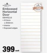 Swartland Embossed Horizontal Door EBHRZLIO-Each