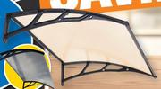 Swartland 1.5m Awning TA1-2BRZ/2CLR/2GREY/5BRZ/5CLR/5GREY-Each