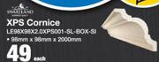 Swartland XPS Cornice LE98X98X2.0XPS001-SL-BOX-SI-Each
