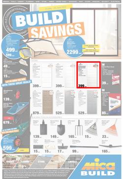 Mica Build KwaZulu-Natal : Build Savings (24 May - 5 June 2022), page 1