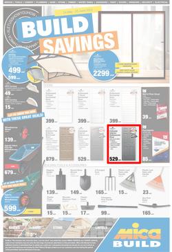 Mica Build KwaZulu-Natal : Build Savings (24 May - 5 June 2022), page 1
