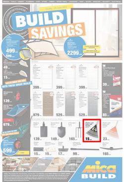 Mica Build KwaZulu-Natal : Build Savings (24 May - 5 June 2022), page 1