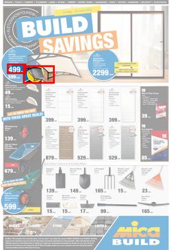 Mica Build KwaZulu-Natal : Build Savings (24 May - 5 June 2022), page 1
