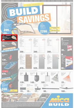 Mica Build KwaZulu-Natal : Build Savings (24 May - 5 June 2022), page 1