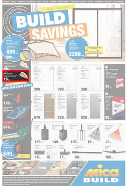 Mica Build KwaZulu-Natal : Build Savings (24 May - 5 June 2022), page 1