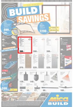 Mica Build KwaZulu-Natal : Build Savings (24 May - 5 June 2022), page 1