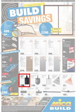Mica Build KwaZulu-Natal : Build Savings (24 May - 5 June 2022), page 1