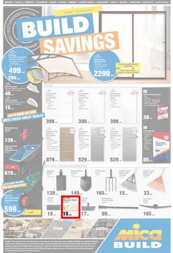 Mica Build KwaZulu-Natal : Build Savings (24 May - 5 June 2022), page 1