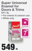 Plascon Super Universal Enamel For Doors & Trims NY1-5L-5L