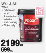 Plascon Wall & All-20L
