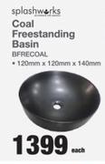 Splashworks Coal Freestanding Basin BFRECOAL-Each
