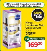 Nivea Luminous Skin Glow Serum-30ml