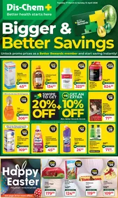 Dis-Chem : Bigger & Better Savings (17 March - 12 April 2026)