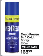 Deep Freeze 6 In 1 Cold Spray-250ml