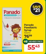 Panado Paediatric Syrup-100ml
