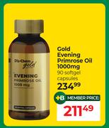Dis-Chem Gold Evening Primrose Oil 1000mg 90 Softgel Capsules