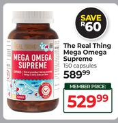 The Real Thing Mega Omega Supreme 150 Capsules