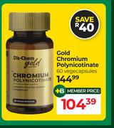 Dis-Chem Gold Chromium Polynicotinate 60 Vegecapsules