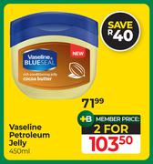 Vaseline Petroleum Jelly-For 2 x 450ml