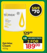 Epi-Max Cream-For 2 x 400g