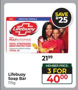 Lifebuoy Soap Bar-For 3 x 175g