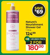 Nature's Nourishment Shower Gel-For 2 x 1L