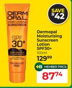 Dermopal Moisturising Sunscreen Lotion SPF30+-100ml