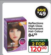Reflections High Gloss Permanent Hair Colour-For 2