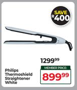 Philips Thermoshield Straightener White