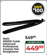 Wahl 2000W Cutek Advanced Professional Ceramic Hair Straightener